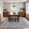 Washable Rug 5x7 Area Rugs for Living Room Bedroom,Non-Slip Print Vintage Distressed Throw Rugs With Rubber Back, Stain Resistant Low Pile Carpet - 3 of 4