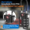 Approved Cable Luggage Locks, Re-settable Combination with Alloy B - 3 of 4