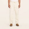 Adult Mid-Rise Straight Leg Slouchy Cargo Pants - Woolrich x Target Cream - 2 of 4