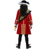 HalloweenCostumes.com X Large  Men  Elite Captain Hook Pirate Costume, Black/Red/Orange - 2 of 2
