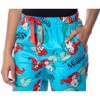 Disney Women's Little Mermaid Ariel Fleecy Soft Sleep Pajama Pants Sea Blue - image 3 of 4