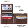 Alpine Swiss Connor Executive Bifold Wallet | Business Passcase for Men | Premium Leather | Dual ID Windows | RFID Blocking | Gift Box Included - 4 of 4