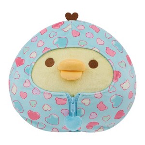Kiiroitori San-X Original Hearts Sleeping Bag Plush - 1 of 4