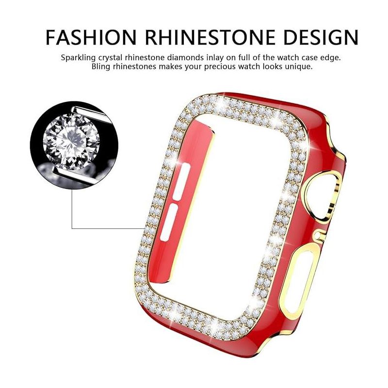 Worryfree Gadgets Bling Bumper Case for Apple Watch - 6 size options, 2 of 8
