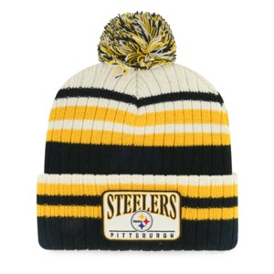 NFL Pittsburgh Steelers Streak Knit Beanie - 1 of 2