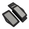 Unique Bargains 5 Pcs Faux Leather Horizontal Name   Office ID Card Holders 9cmx5.5cm Black - 3 of 4