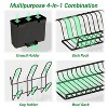 LunaLulinlk Dish Drying Rack, 2-Tier Dish Racks for Kitchen Counter with Drainboard - 3 of 4