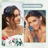Unique Bargains Women's Knotted Wide Headband 2.44" Wide 1 Pc - 2 of 4