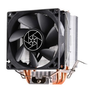 SilverStone Technology   CPU cooler/Side blow/125mm high/92x92x25mm PWM fan/Universal Intel & AMD socket solution - 1 of 4