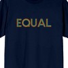Equal Men's Navy T-Shirt - 2 of 3