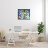 Stupell Industries Colorful Reflections Lake Flowers, 30" x 24" - 2 of 4