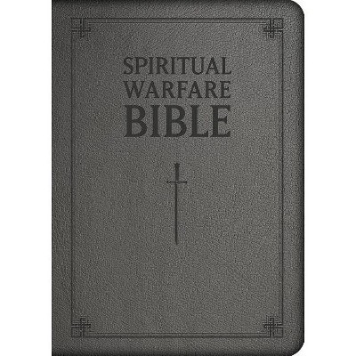 Spiritual Warfare Bible - by  Holy Evangelists (Leather Bound)