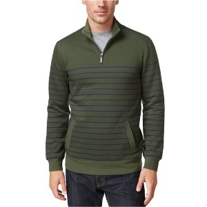 Club Room Mens Striped 1/4 Zip Sweatshirt - 1 of 1
