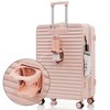 YONWAY Luggage Set 3 Piece ABS+PC Hardshell Suitcase Set,Carry on Luggage with USB Port & Cup Holder,TSA Lock,silent spinner wheels, for Men & Women - 4 of 4