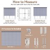 Heynemo 100%out Roller Shades for Windows, Pull Down Shades for Windows with Thermal Insulated Waterproof Fabric - 4 of 4