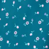 deep teal ditsy