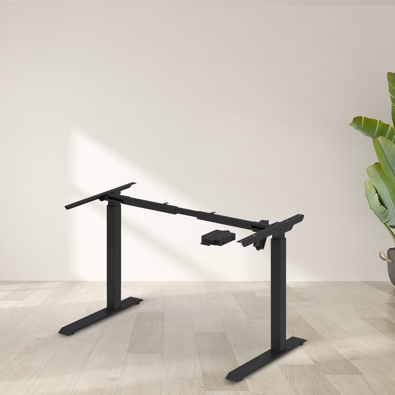Stand Up Desk Store Electric Standing Desk Frame with Adjustable Width and Easy Assembly, 2 of 3