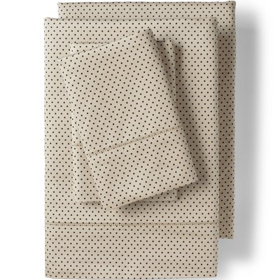 Lands' End 700 Thread Count Luxe Sateen Cotton No Iron Bed Sheet Set