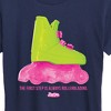 Women's - Barbie - Rollerblading Barbie the Movie Short Sleeve Graphic T-Shirt - 2 of 4