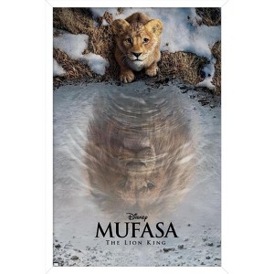 Trends International Disney Mufasa: The Lion King - One Sheet Framed Wall Poster Prints - 1 of 4