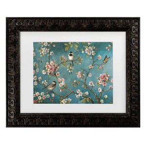 Trademark Fine Art - Lisa Audit Blossom I Matted Framed Art - 1 of 4