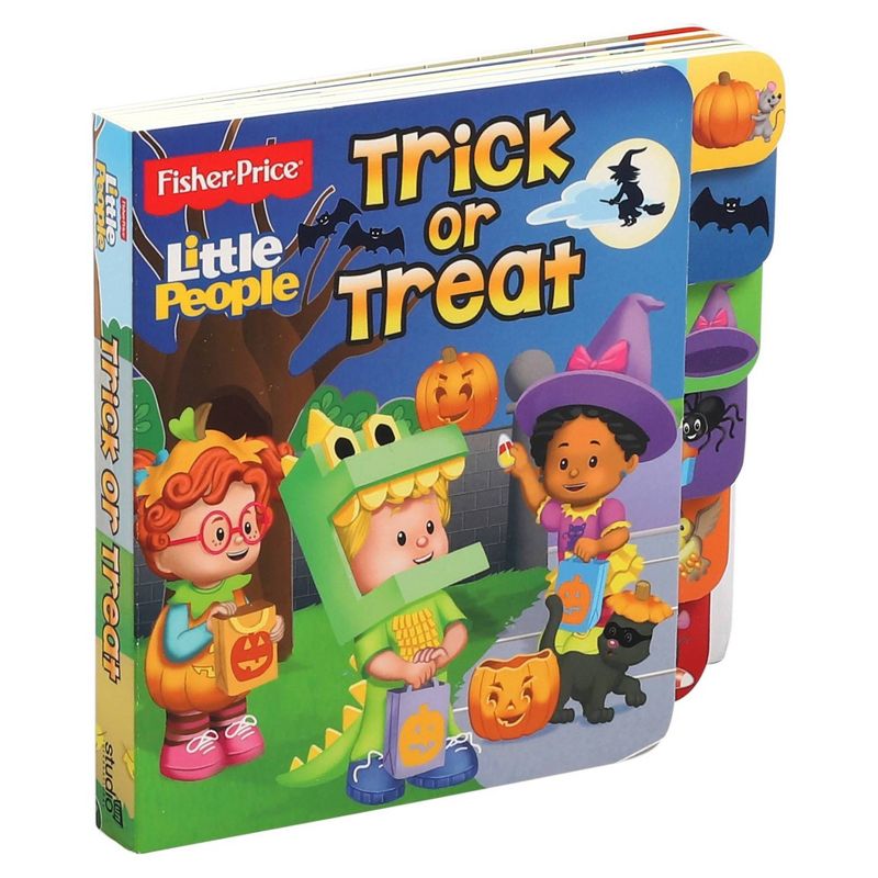 Fisher Price Little People: Trick or Treat - (Board Books with Tabs) by  Editors of Studio Fun International (Board Book), 2 of 6