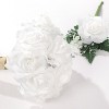 Floral Home 8" Pick White Rose - 50-Piece - 3 of 4