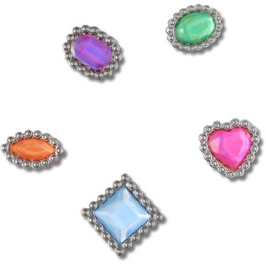 Crocs Jibbitz Kids Gorgeous Gorgeous Girls Jewelry Shoe Charms 5pk - 1 of 4