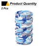Unique Bargains Breathable Fishing Cycling Sunscreen Bandana Neck Gaiter Face Masks 2 Pcs - 3 of 4