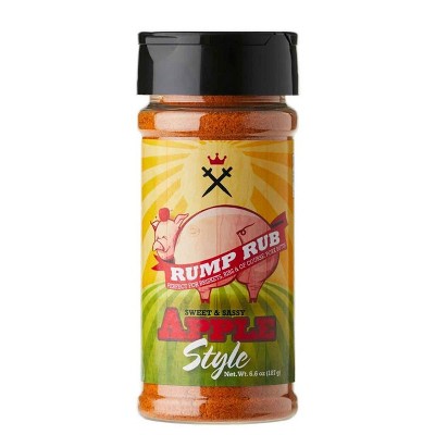 Excalibur Seasoning Sweet and Sassy Apple Rump Rub Seasoning - 6.6oz Shaker Bottle