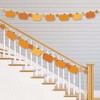 Big Dot of Happiness Pumpkin Patch - Fall, Halloween or Thanksgiving Party DIY Decorations - Clothespin Garland Banner - 44 Pieces - 2 of 4