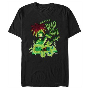 Men's The Simpsons Bart and Sideshow Bob Wanted! Dead or Alive T-Shirt - 1 of 4