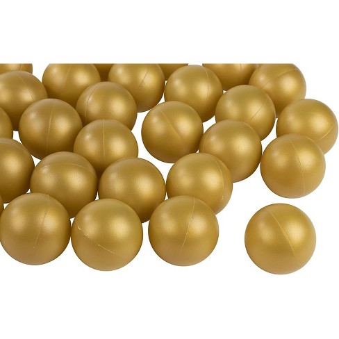 50-Pack Beer Pong Ball, Gold Champagne Ping Pong Balls, Drinking Games, 1.5" - image 1 of 4