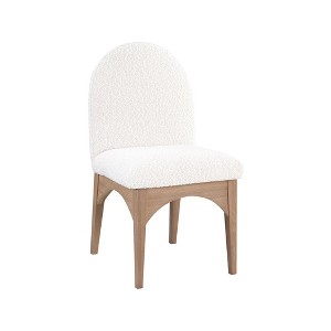 Meridian Furniture,Waldorf Boucle Fabric Dining Chair - 1 of 4