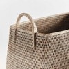 Plum & Post Burma Rattan Narrow Magazine Basket Set Of 2 - 4 of 4