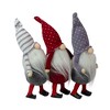 Northlight Set of 3 Standing Gnome Christmas Ornaments 10" - 2 of 3