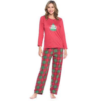 fuchsia holiday plaid