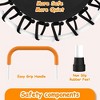 VYNXARIA Orange Baby Trampoline with Handles: Safer, Made of Elastic Ropes for Toddlers - 4 of 4