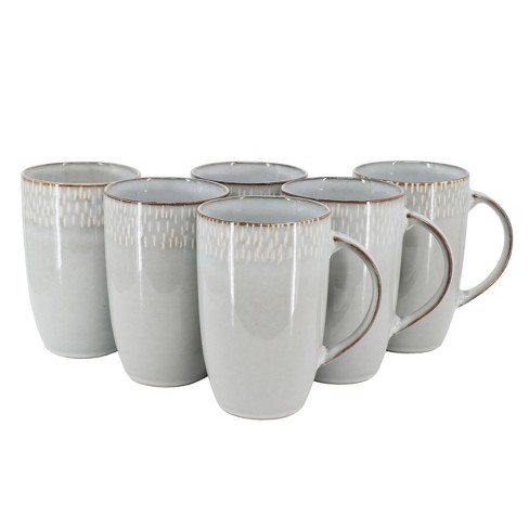 Meritage Jasper 6 Piece 22 Ounce Stoneware Tall Latte Cup - image 1 of 4