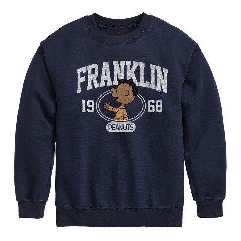 Boys' - Peanuts -  Graphic Long Sleeve Fleece Sweatshirt - image 1 of 4