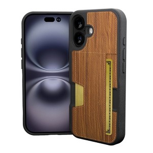 Smartish iPhone 17 Wallet Case - Wallet Slayer Vol 1 - Slim Grip Card Holder Cover - 1 of 4