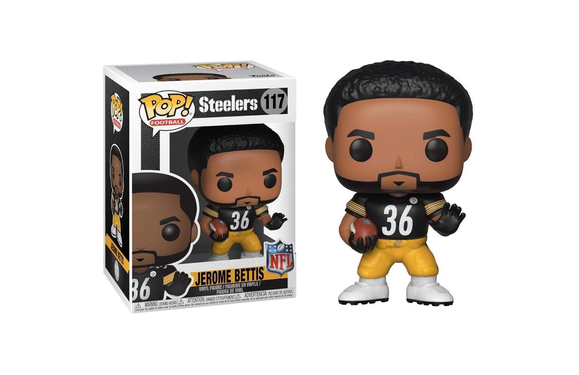 Funko POP! NFL: Legends Pittsburgh Steelers - Jerome Bettis #117 #33401