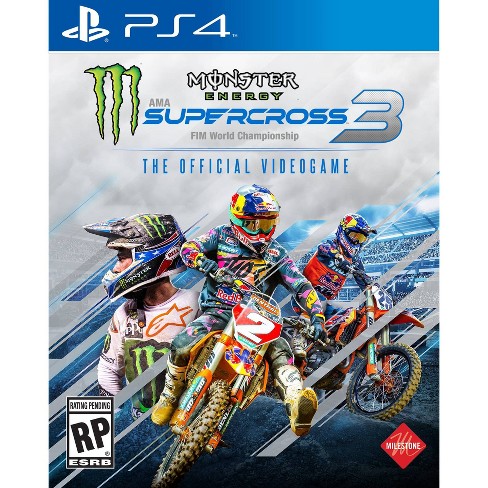 Overlegenhed Modig Formålet Monster Energy Supercross 3: The Official Video Game - Playstation 4 :  Target