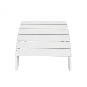 WestinTrends Outdoor Patio All-weather Modern Folding Ottoman - 1 of 3