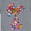 Boys' - Peanuts - Snoopy Silhouette Pattern Short Sleeve Graphic T-Shirt - 2 of 4