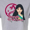 Women's - Disney Princess - Strength Of A Warrior Cropped Graphic T-Shirt - 2 of 4