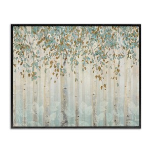 Stupell Industries Abstract Soft Forest Trees Framed Giclee Art - 1 of 4