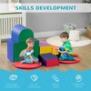 Runesay Colorful 7-Piece Baby Soft Play Equipment, Toddler Climber for Creativity and Shape Discovery - 4 of 4
