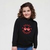The Juniper Shop Heart Breaker Sunglasses Toddler Graphic Hoodie - 2 of 3