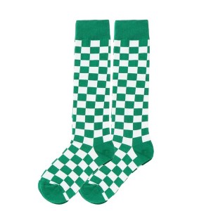 Checker Patterned Knee High Socks from the Sock Panda (Women's Sizes, Adult Medium) - 1 of 3